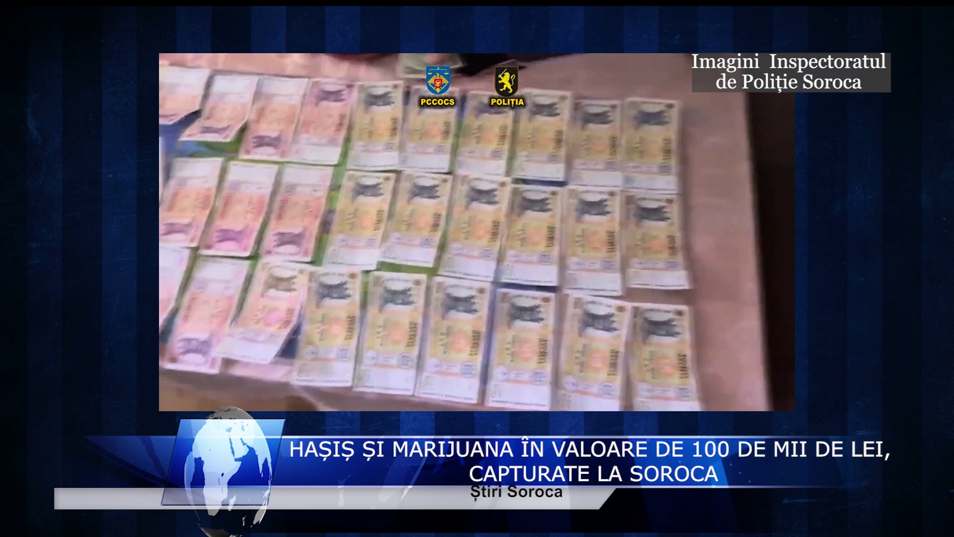 Hașiș și marijuana în valoare de 100 de mii de lei, capturate la Soroca