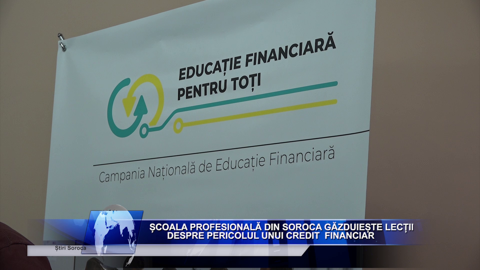 Școala Profesională din Soroca găzduiește lecții despre pericolul unui credit  financiar