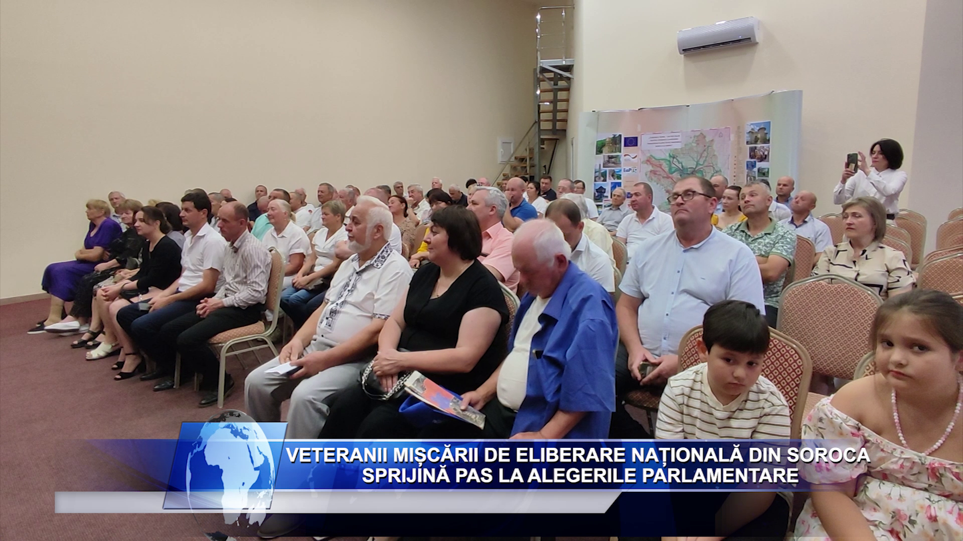 Veteranii Mișcării de Eliberare Națională din Soroca sprijină PAS la alegerile parlamentare