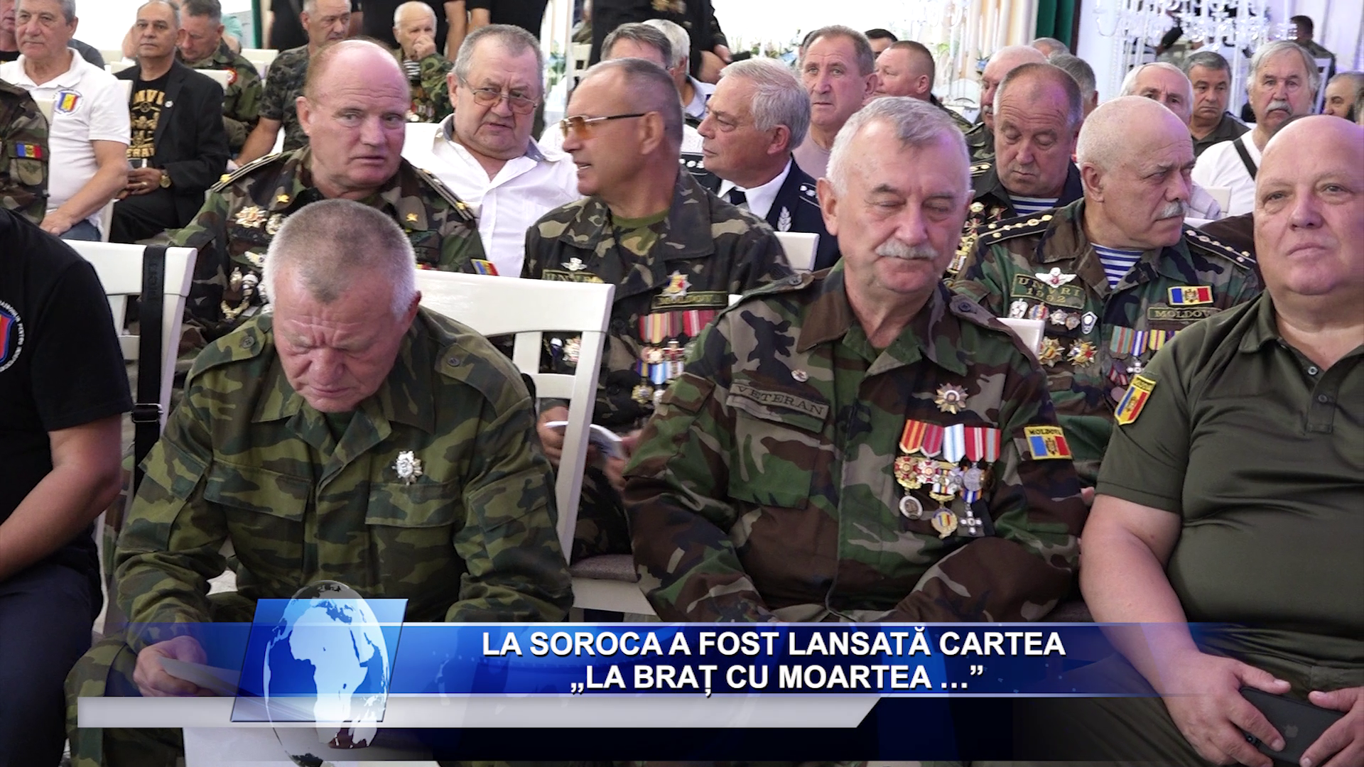 La Soroca a fost lansată cartea „La braț cu moartea …”