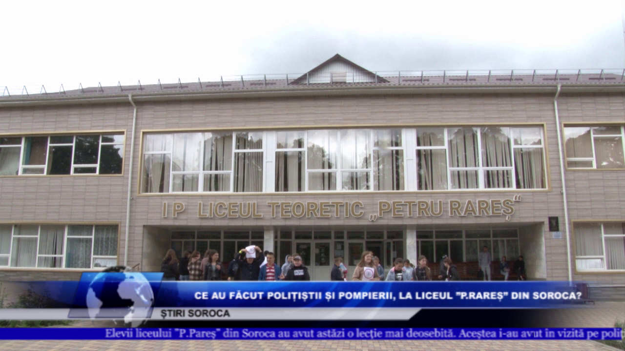 În preajma vacanței polițiștii și pompierii din Soroca atenționează și instruiesc