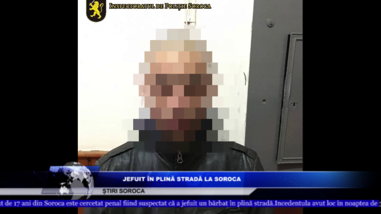 În Soroca a fost jefuit în stradă de 20 000 lei
