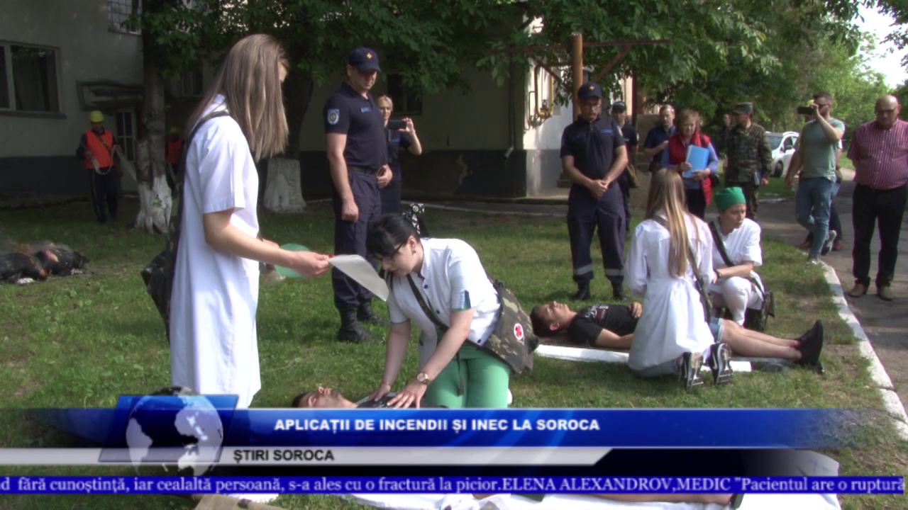 APLICAȚII DE INCENDII ȘI INEC LA SOROCA
