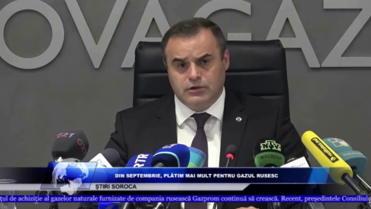 DIN SEPTEMBRIE, PLĂTIM MAI MULT PENTRU GAZUL RUSESC(VIDEO)
