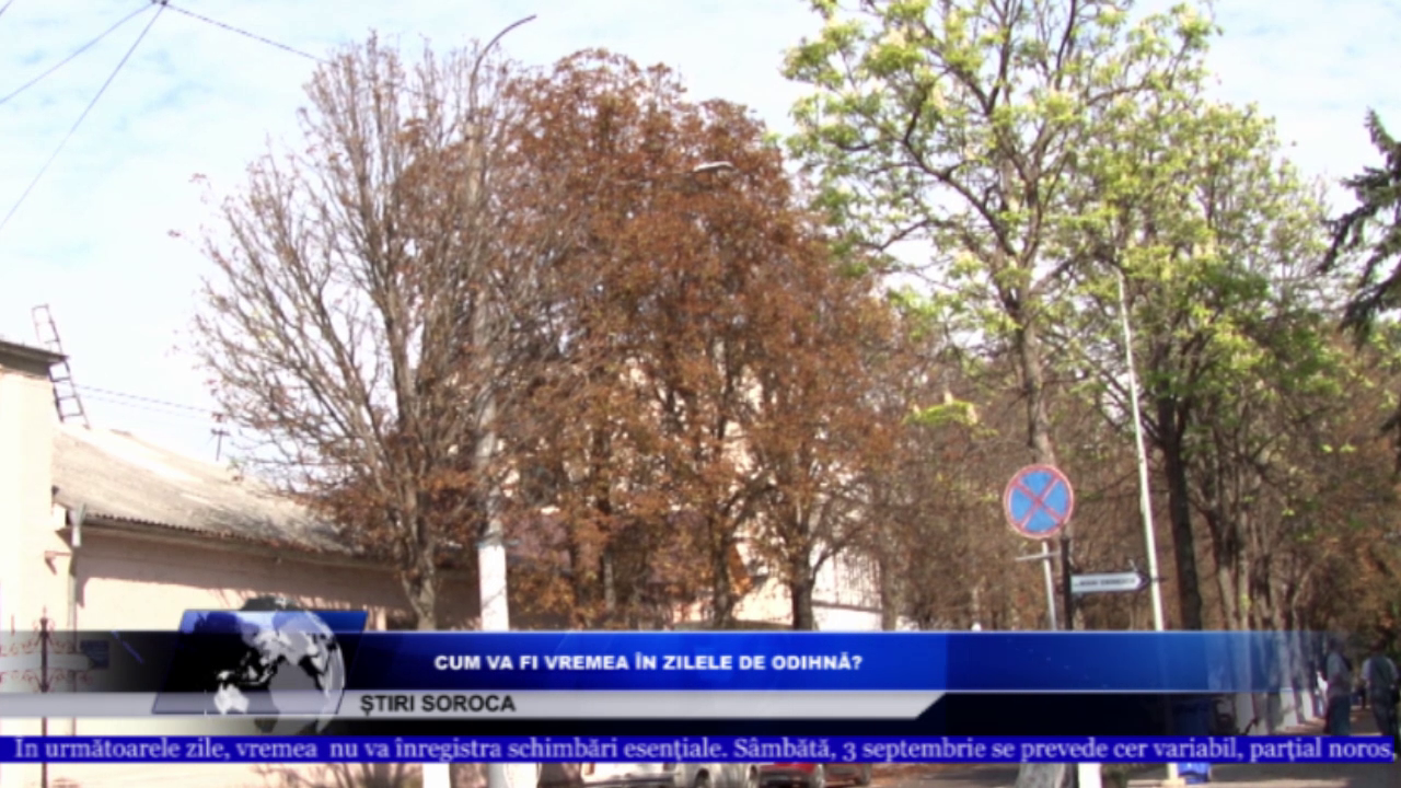 CUM VA FI VREMEA ÎN ZILELE DE ODIHNĂ?(VIDEO)