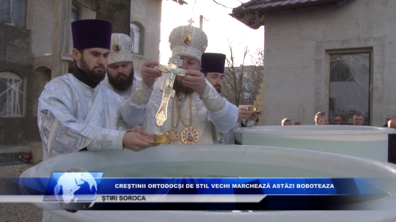 Creștinii ortodocși de stil vechi marchează astăzi Boboteaza