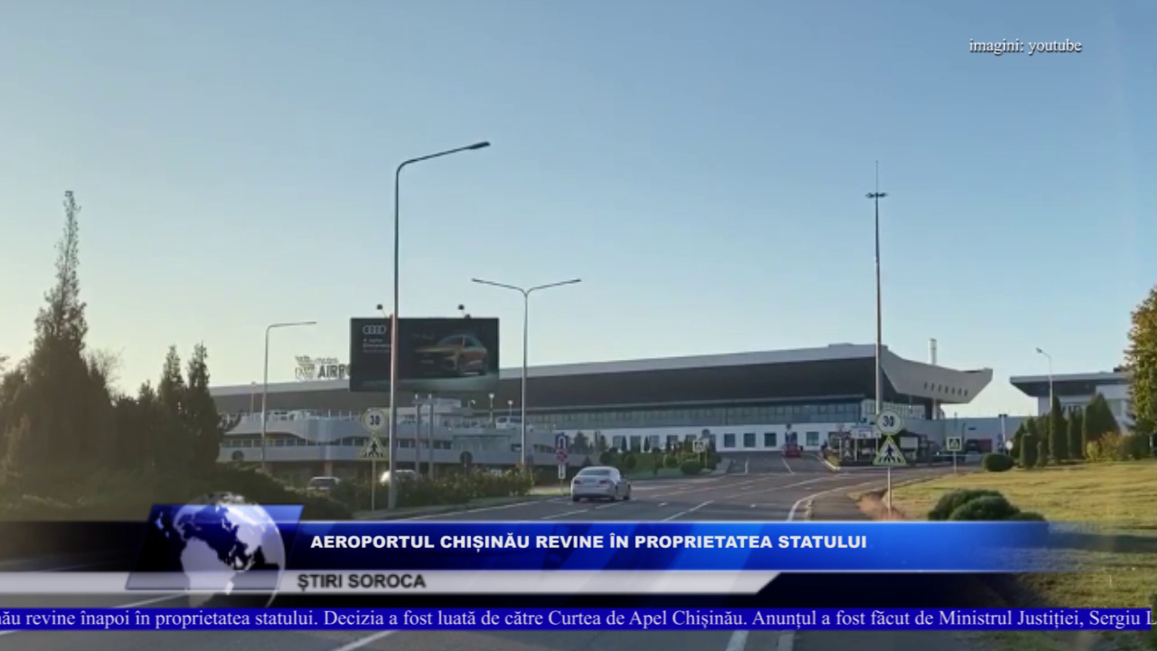 Aeroportul Internațional Chișinău revine în proprietatea statului