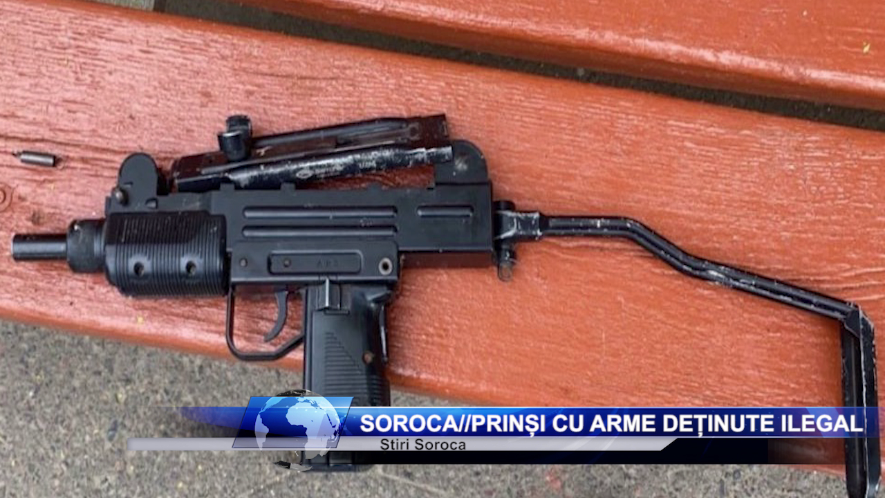 Soroca//Prinși cu arme deținute ilegal