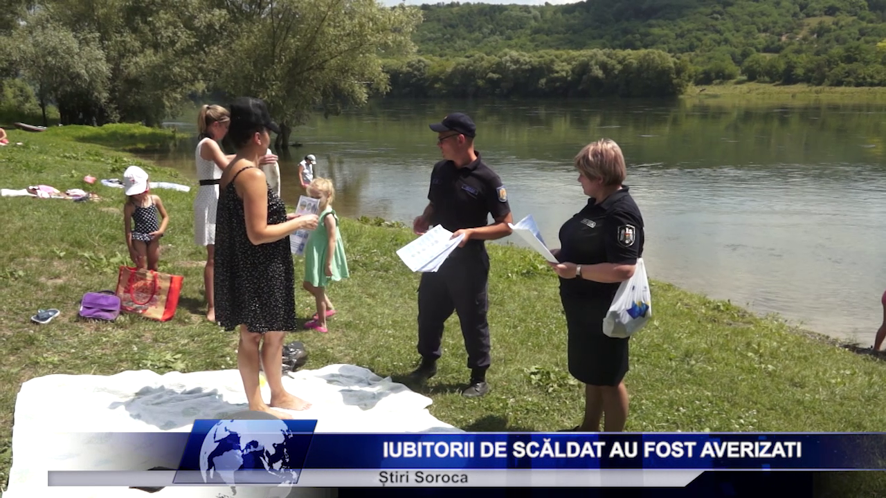 Iubitorii de a se scălda au fost avertizați