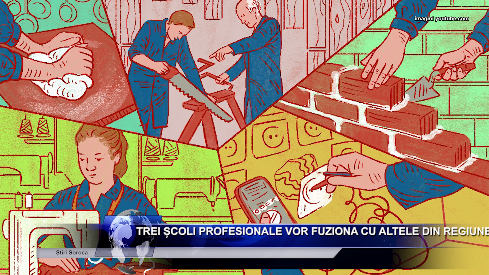 Trei școli profesionale din Drochia, Cimișlia și Călărași vor fuziona cu altele din regiune.